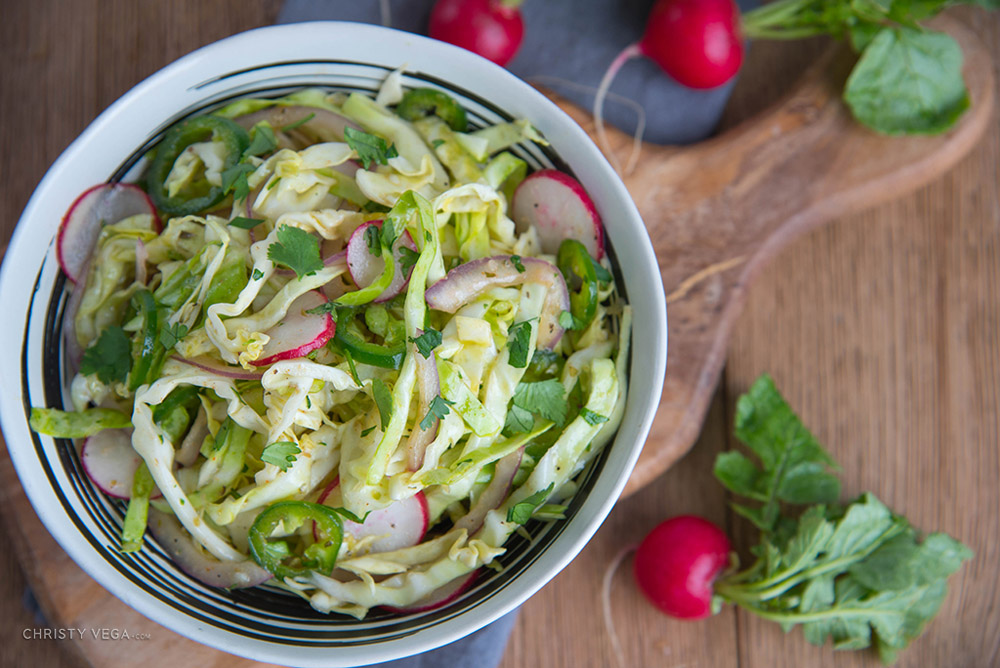Easy Mexican Coleslaw